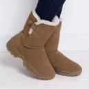 Ladies Berkshire Sheepskin Mid Boot Chestnut Extra Image 5 Preview